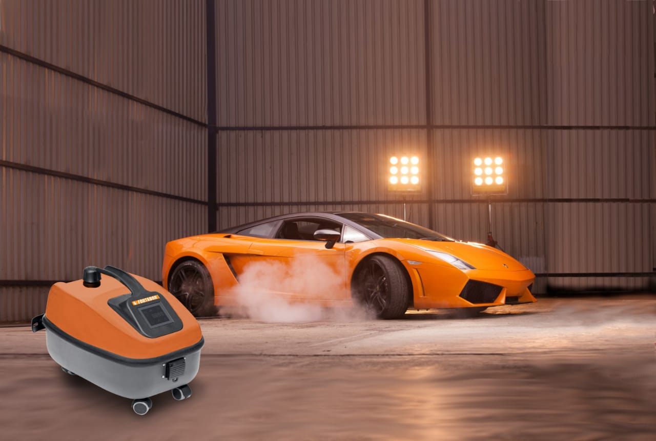 Portable mini steam cleaner Portable mini steamer for cleaning Fortador Volt Mini